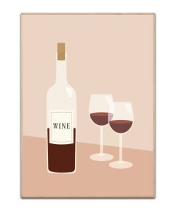 Saturday Wine, 50x70 cm plakat