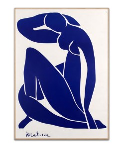 Matisse Blue Woman, A3 plakat