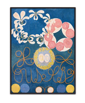 Hilma A.K, The Ten largest No. 1 - Canvas Print