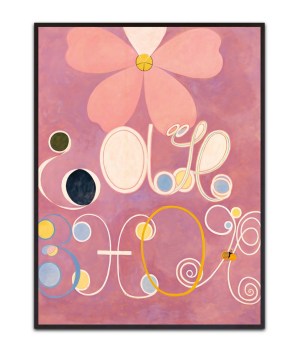 Hilma A.K, The Ten largest No. 5 - Canvas Print