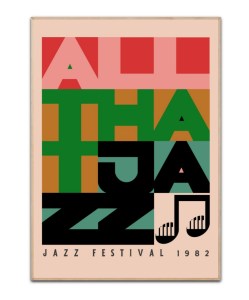 Bauhaus Jazz Festival - A3 Plakat