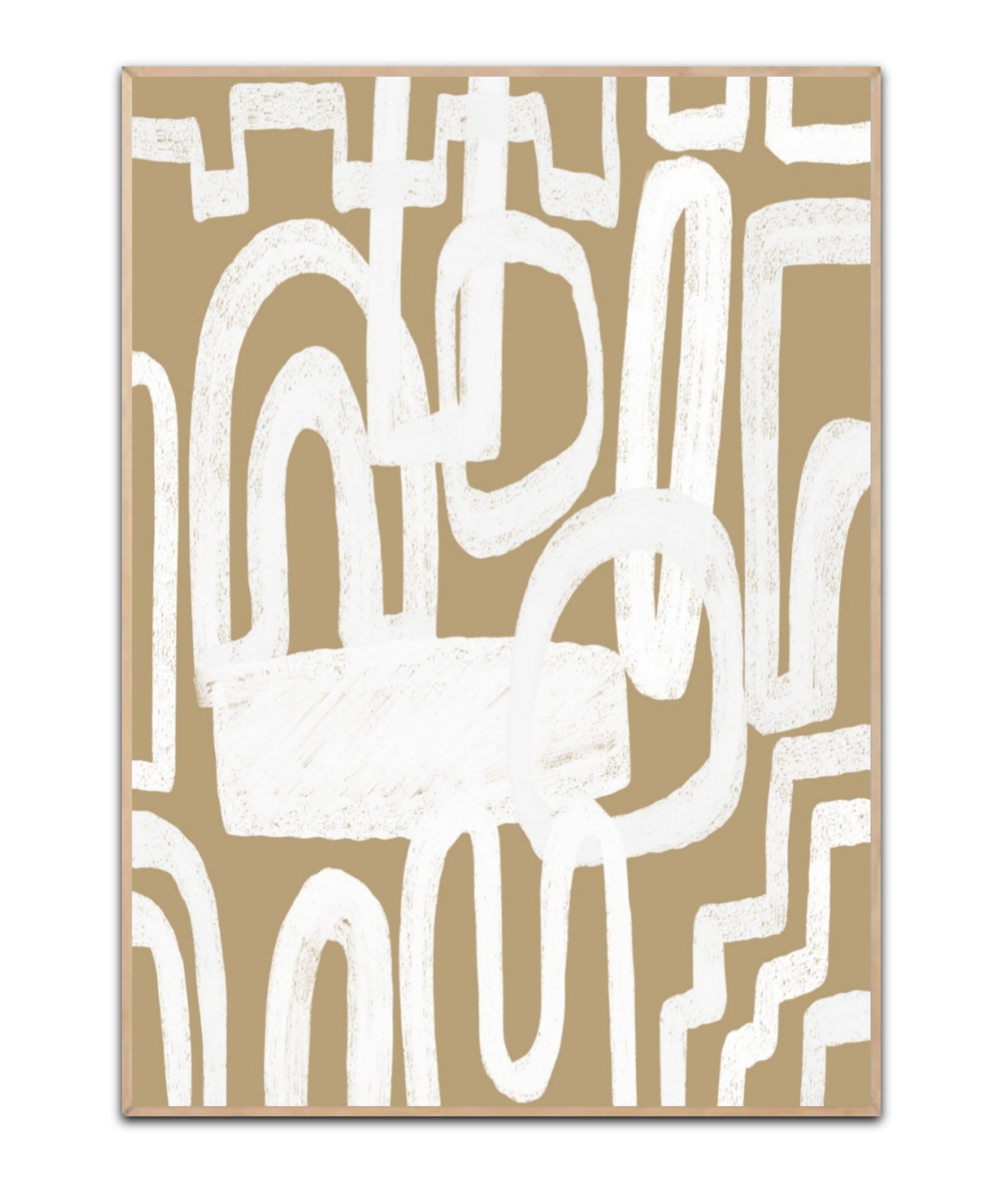 Abstract Fine lines - 50x70 cm plakat