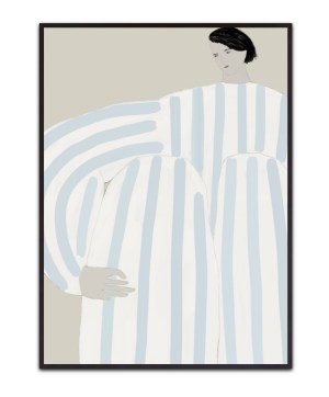 Perfect soft blue - Canvas Print