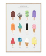 Colors Ice, A3 Plakat