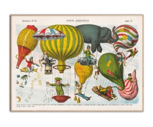 Rivista Aereostatica, 50x70 cm Plakat