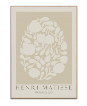 Matisse, Berggruen & Cie Beige pattern - 50x70 cm plakat
