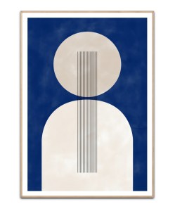 Blue Arches, A3 Plakat