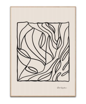 Sivil Angelica, Le Jardin - 50x70 cm plakat