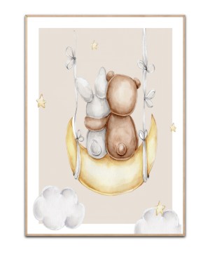 Goodnight, 50 x 70 cm plakat