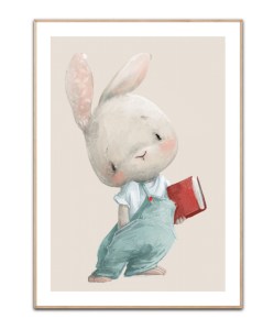 Rabbit Book, A3 30 x 42 cm plakat