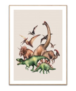 Dinosaur, A3 30 x 42 cm plakat