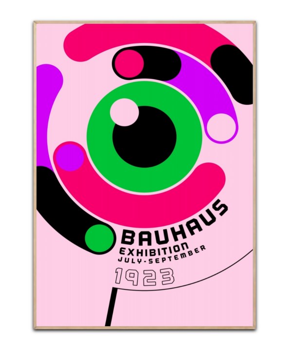 Bauhaus Eye, 50x70 cm Plakat