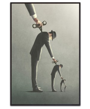 Windup, repeat - Canvas Print