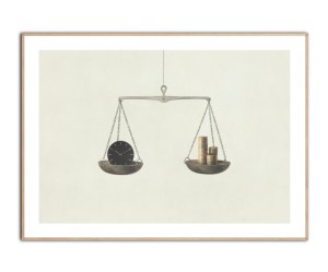Time or Money, 50 x 70 cm plakat