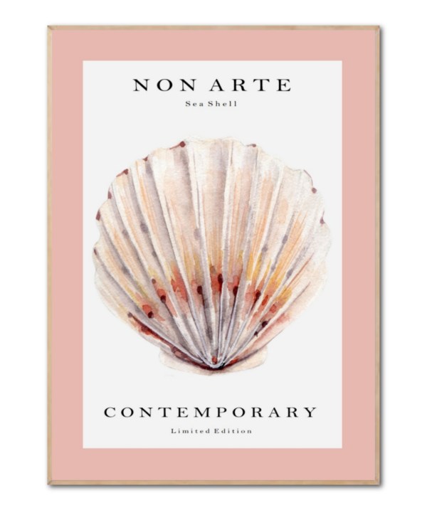 Non Arte - Seashell no. 1, 50 x 70 cm plakat