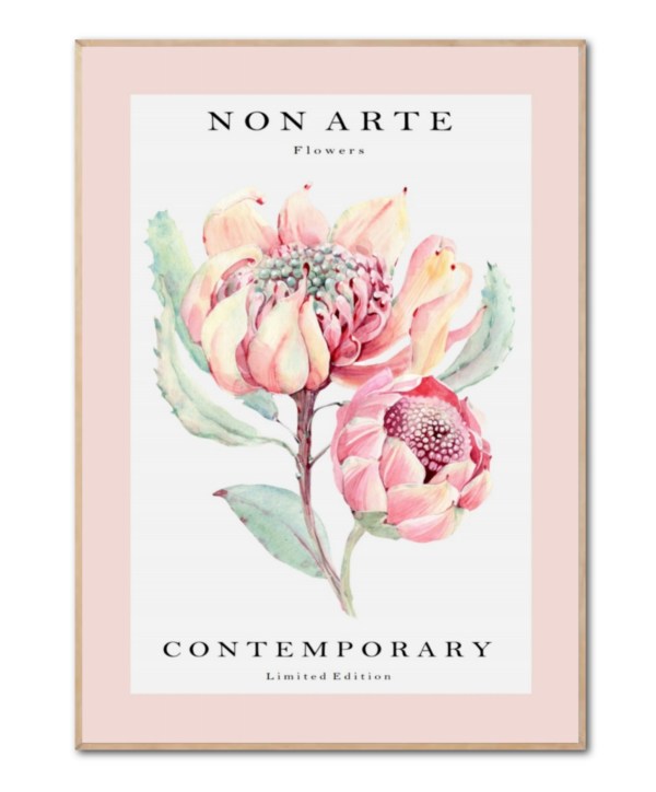 Non arte, flower no. 1, 50 x 70 cm plakat