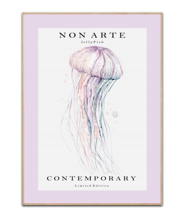 Non Arte - Jellyfish, 50 x 70 cm plakat
