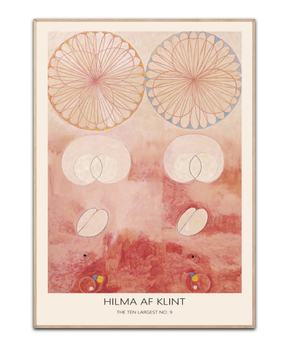 Hilma Af Klint, The ten largest No. 9, A3 plakat