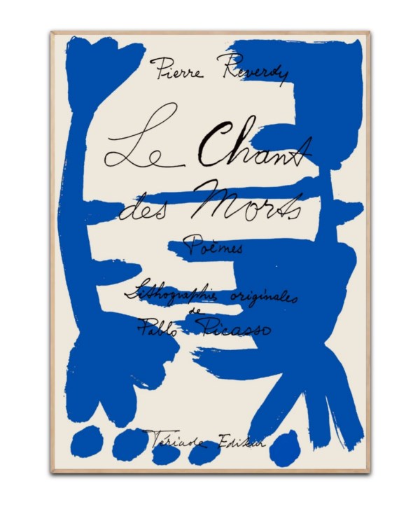 Picasso - Le Chant Blue plakat