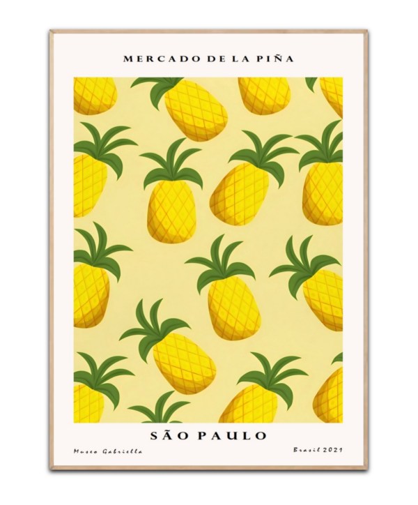 Mercado De La Pinã plakat