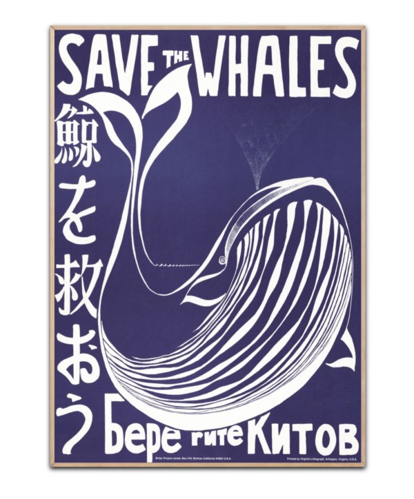 Save The Whales, A3 plakat
