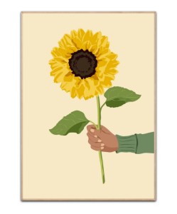 Summer sunflower, A3 plakat