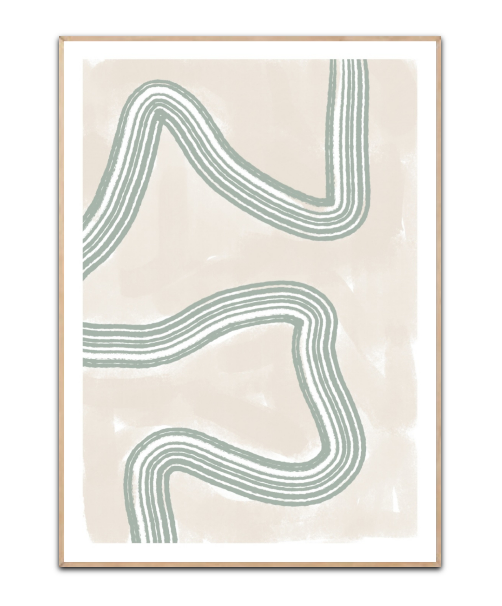 Abstracto Twist By Anastasia Sawall plakat