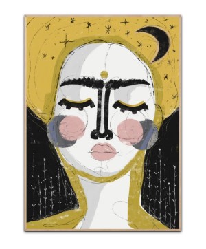 The Goddess Of The Night, A4 plakat