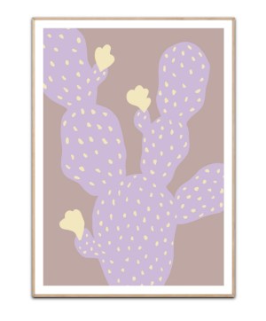 Cactus Purple, 50x70 plakat
