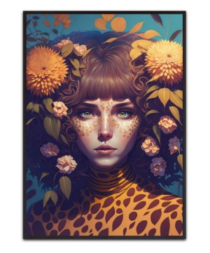 Leo Woman By Treechild, - Canvas Print