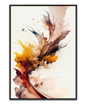 Autumnal Abstract - Canvas Print