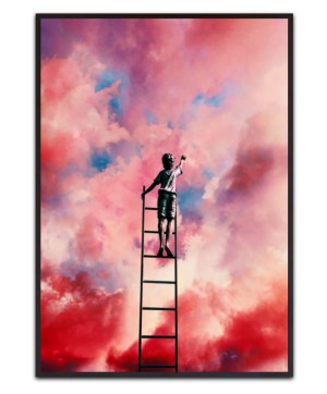 Cloud Painter, - Canvas Print