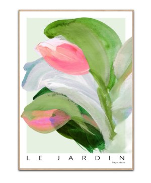 Le Jardin - Paris, 50x70 cm plakat