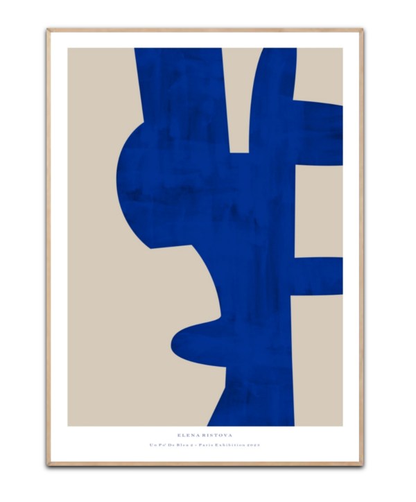Elena Ristova - Un Po´De Bleu, A3 plakat