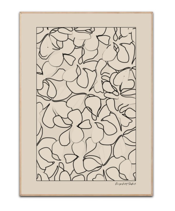 Aspectratio botanical, A3 plakat