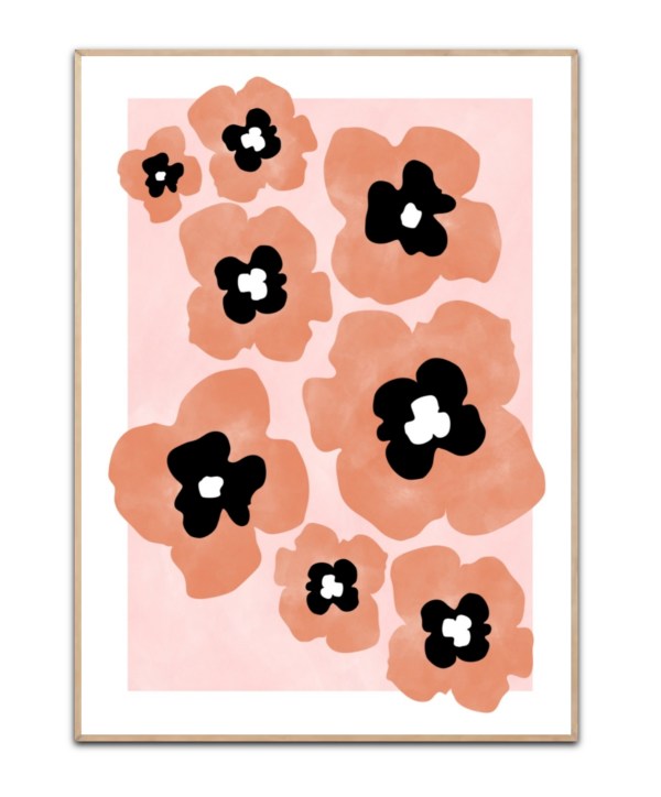Aspectratio flowers, A3 plakat