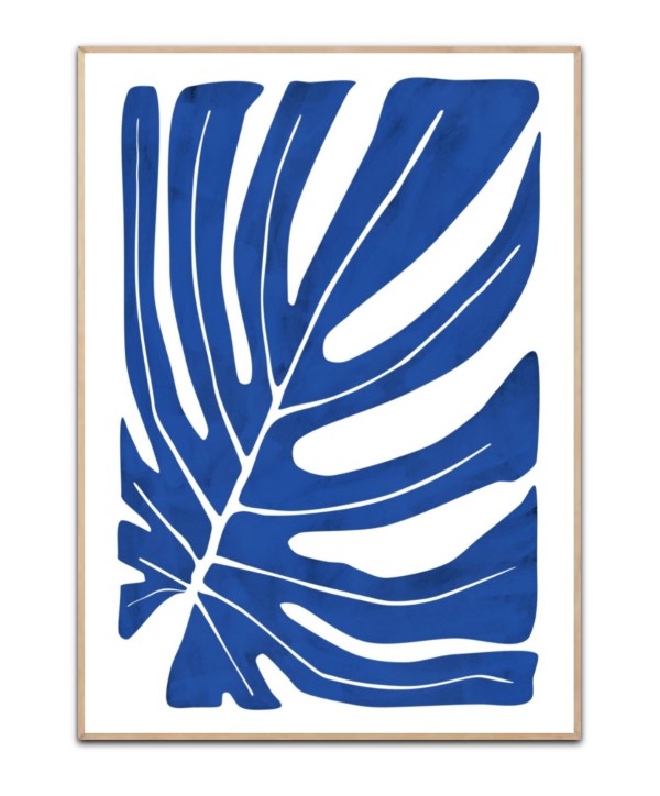 Blue Leaf, A3 plakat
