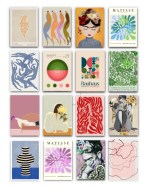 Mix Plakatpakke no.3 med 20 stk A5 kort