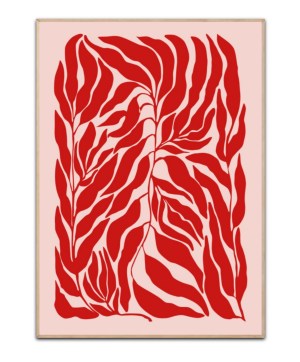 Red Botanical, A4 plakat