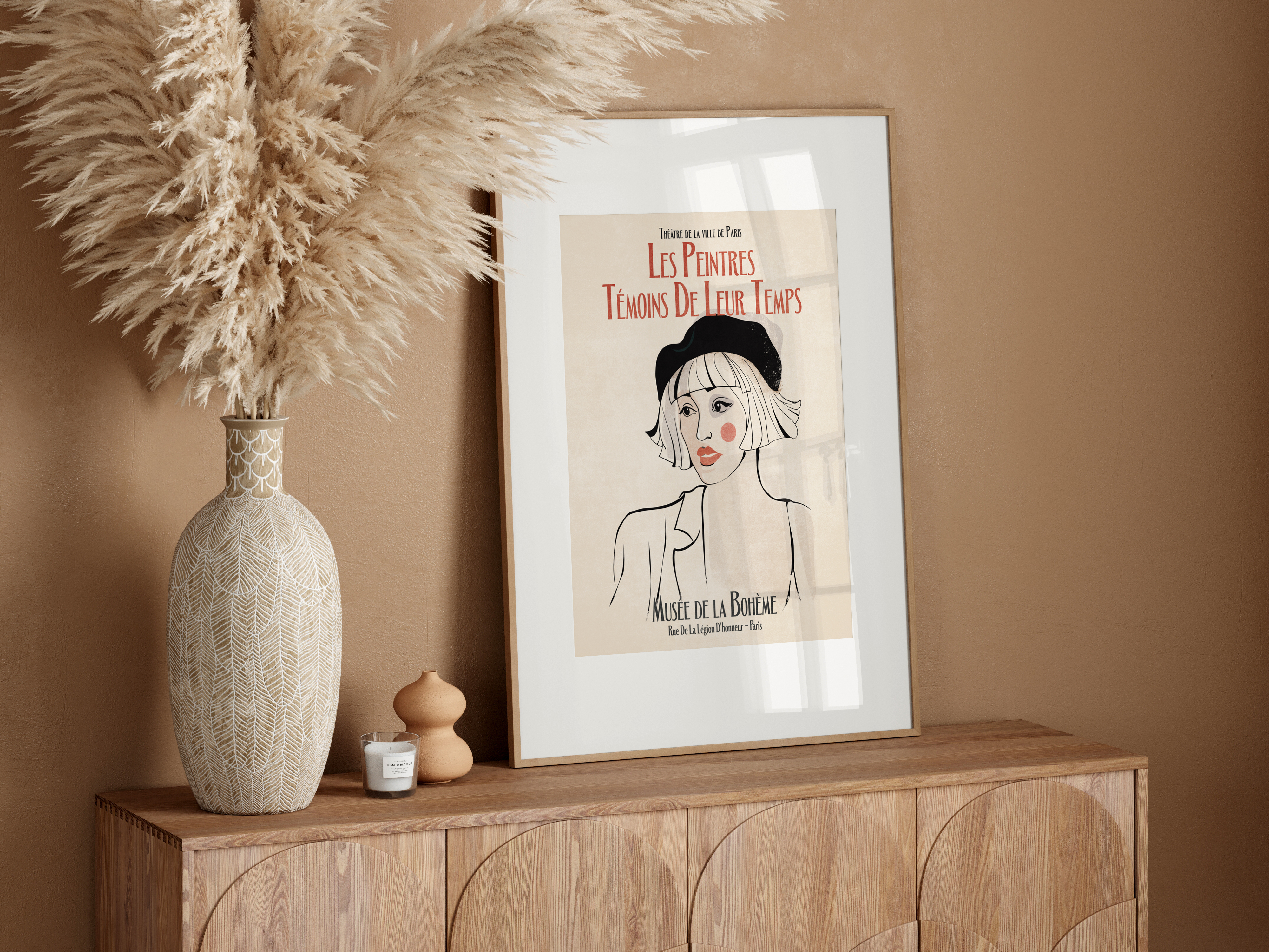 Les Peintres, 50x70 cm plakat - Billede 2