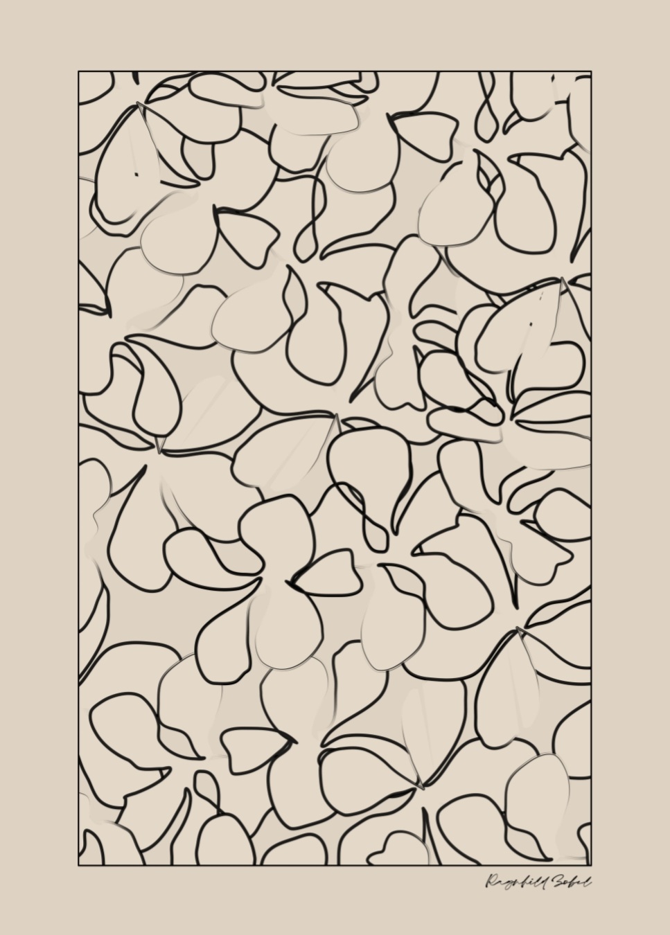 Aspectratio botanical, A3 plakat - Billede 2