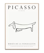Picasso - Le Chien, 50x70 cm plakat