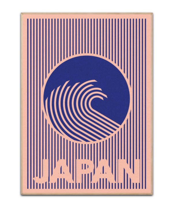 Wawe of Japan, A3 plakat