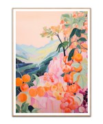 Orangetree in Burma, 50x70 cm plakat
