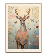 Verdens Dyr - Rensdyr, A3 plakat