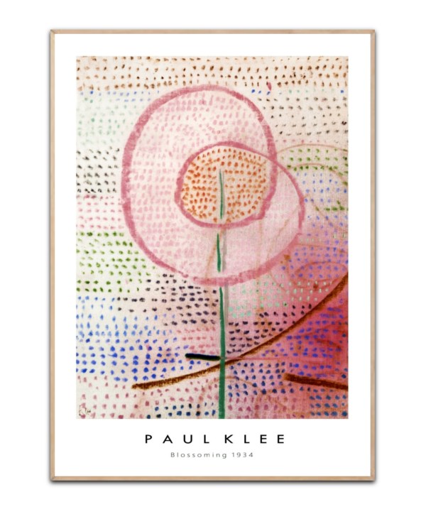 Paul Klee - Blossoming, A3 plakat