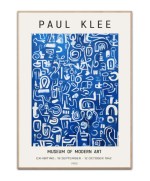 Paul Klee - Paris Blue, A3 plakat
