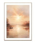 Autumn Sunset, 50x70 cm plakat