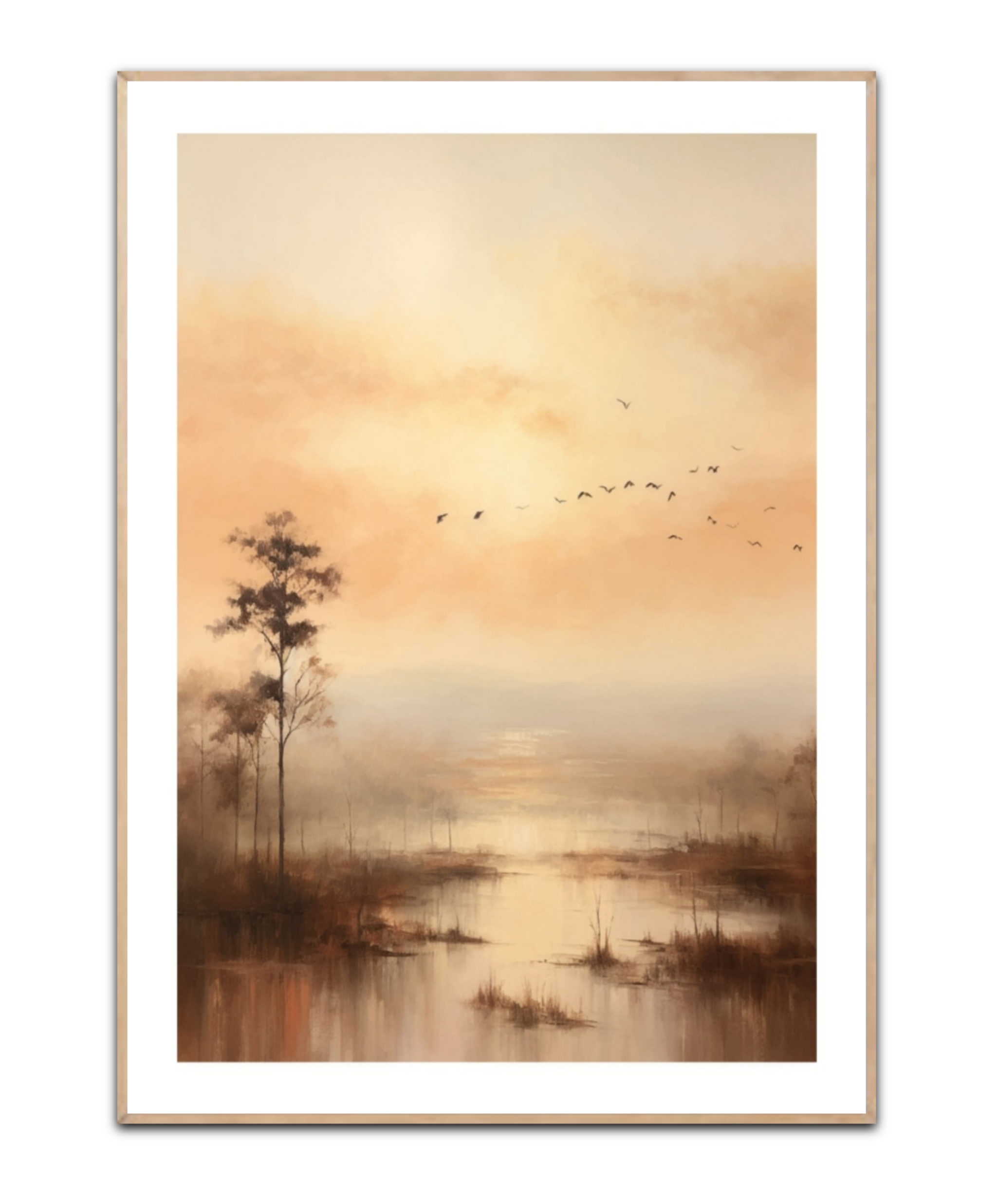 Autumn Sunrise, 50x70 cm plakat