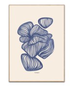 Papercut 2 - Sivil Angelica, 50x70 cm plakat